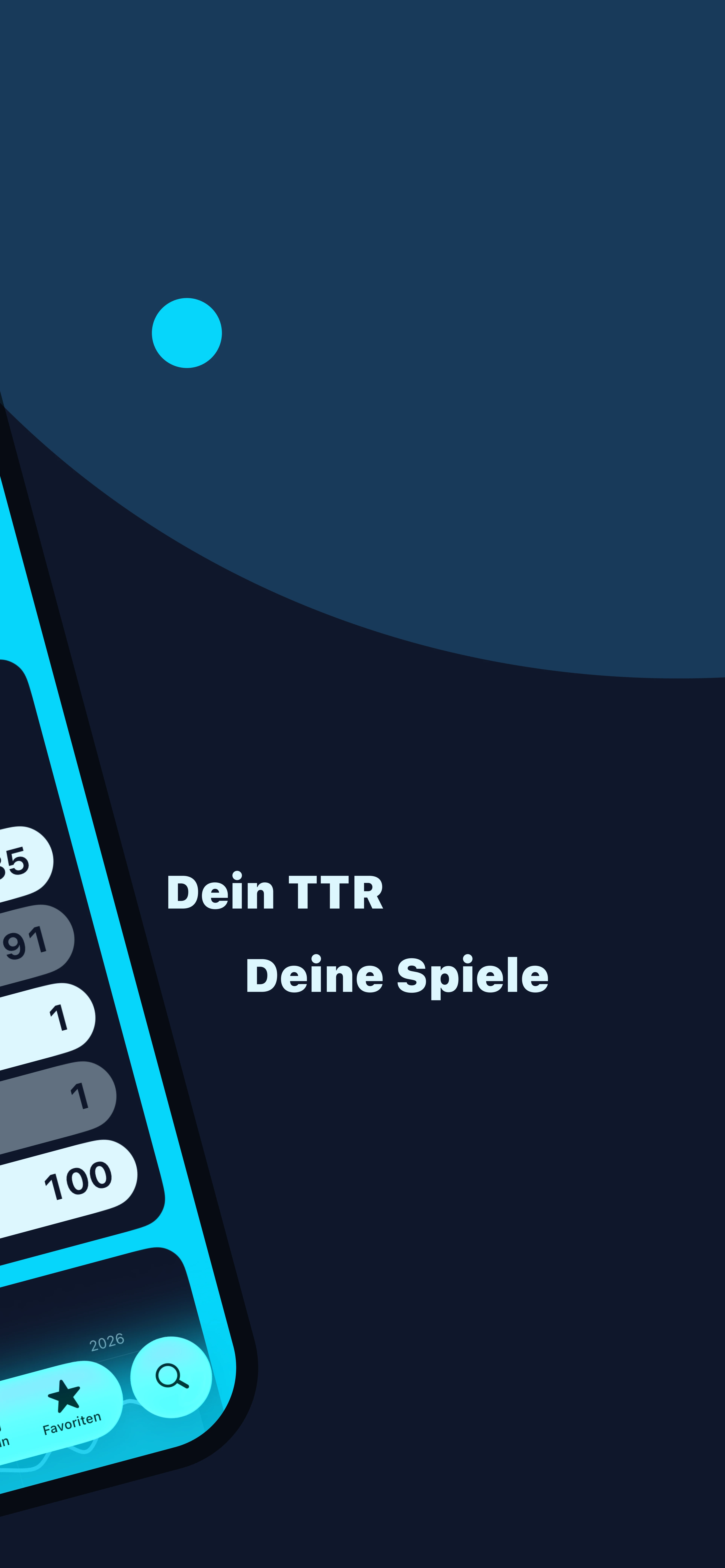 Mannschaftsansicht mit Meldungen und TTR-Werten