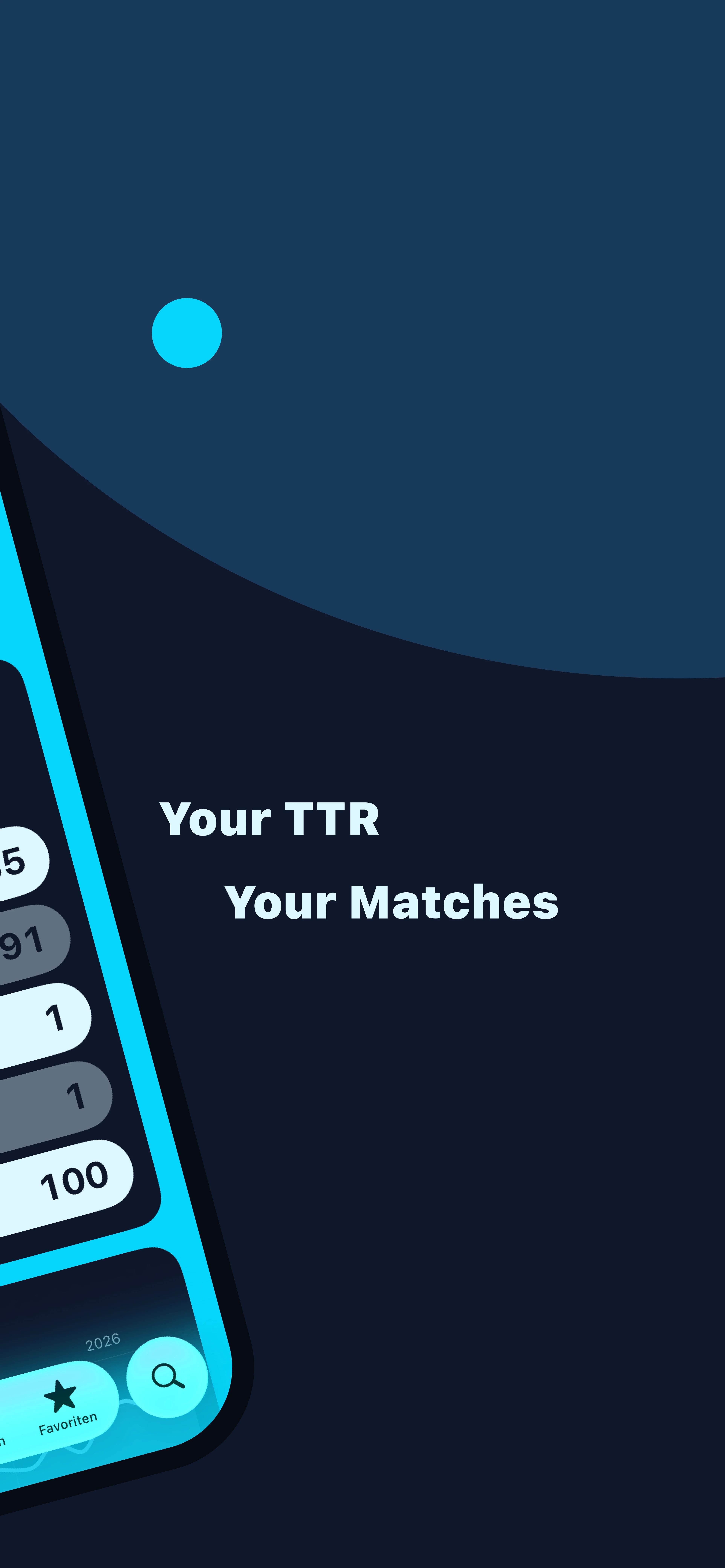 Team view with squad list and TTR ratings